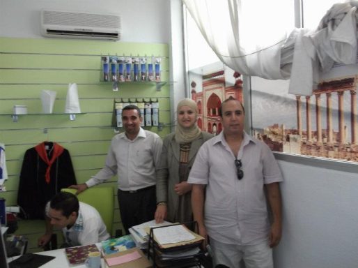 Avec l'équipe de l'Institut Pascal